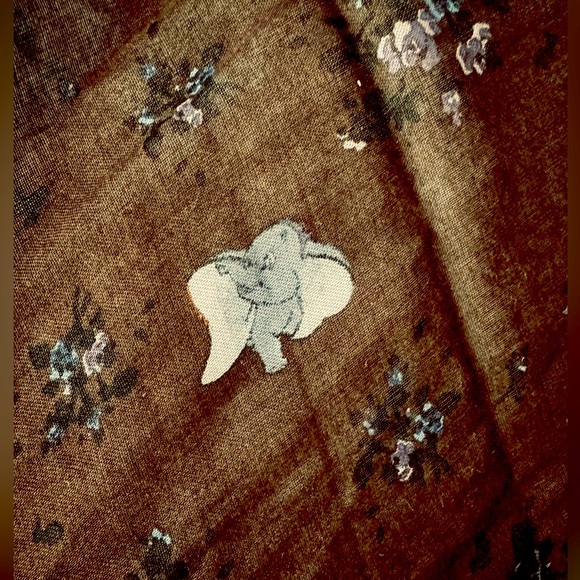 COACH Disney Dumbo Scarf Triangular with tassels on ends OS New without Tags - Picture 8 of 10